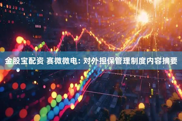 金股宝配资 赛微微电: 对外担保管理制度内容摘要